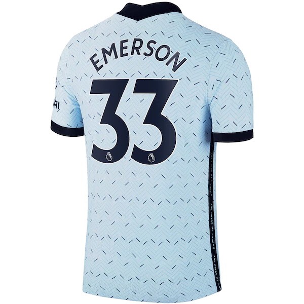 Camiseta Chelsea NO.33 Emerson 2ª Kit 2020 2021 Azul